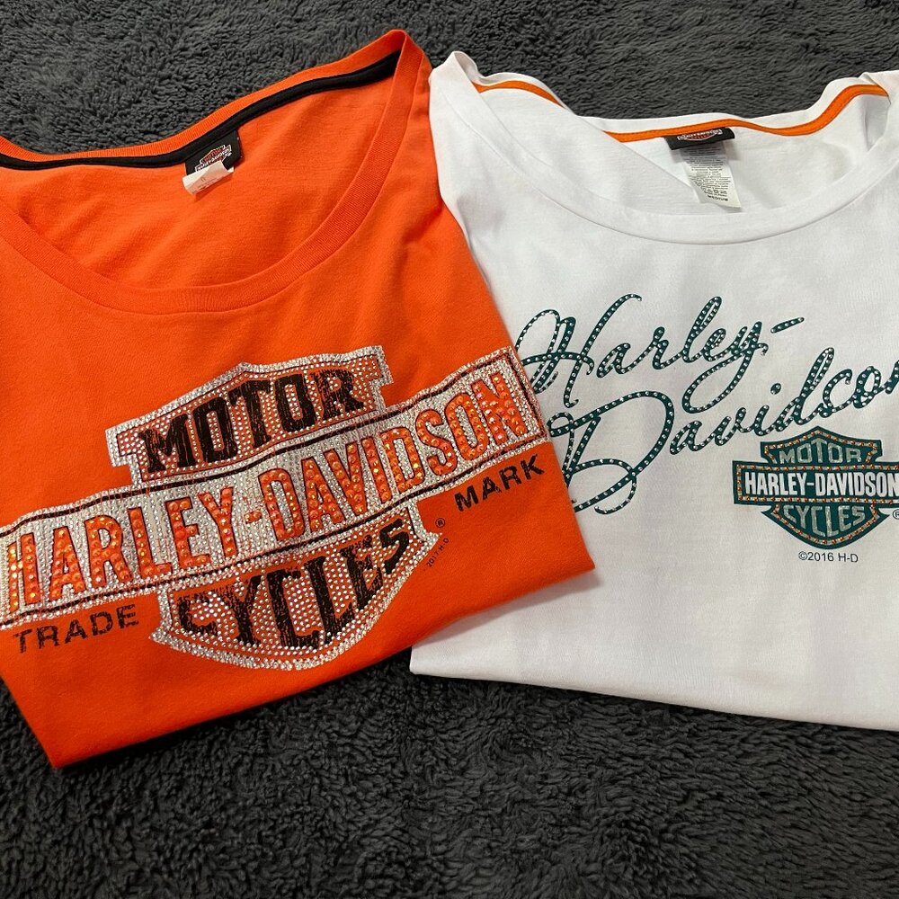 HARLEY DAVIDSON LADIES TOPS